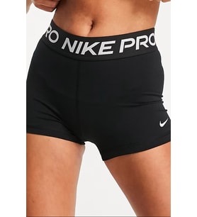 Nike Pro 365 Shorts Tights Black Toparlayıcı 8 cm Biker Tayt Şort Siyah