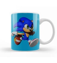 Sonic The Hegdehog Mini Sonic Kupa Bardak Porselen