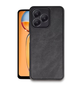Realme Note 50 4G Kılıf Aras Deri Kapak - Siyah