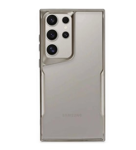 Samsung Galaxy S25 Ultra Kılıf Boyi Silikon Kapak - Titan Gri