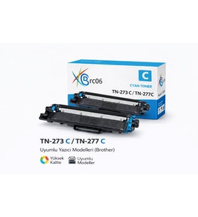 BROTHER uyumlu TN-277 Mavi Yüksek Kapasiteli Muadil Toner
