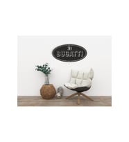 Bugatti Ahşap Mdf Lazer Kesim Tablo