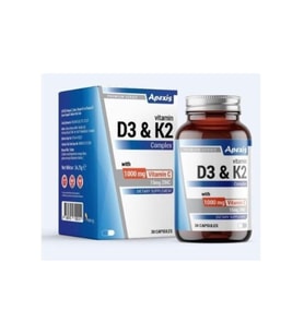 APEXIS VITAMIN D3&K2 COMPLEX 30 KP