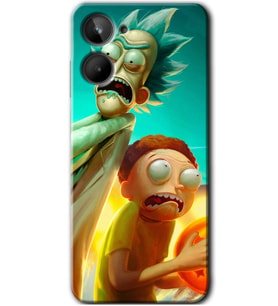 Realme 10 4G Kılıf HD Desen Baskılı Kılıf - Rick Morty