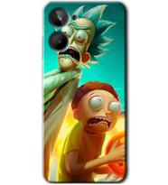 Realme 10 4G Kılıf HD Desen Baskılı Kılıf - Rick Morty