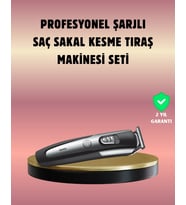 Şarjlı Saç Sakal Kesim Makinesi Detaylı Kesim İçin Hassas Başlıklı