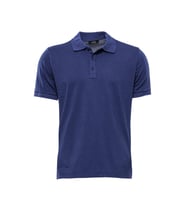 Polo Yaka Düz Açık Lacivert T-shirt - Wessi (Açık Mavi)