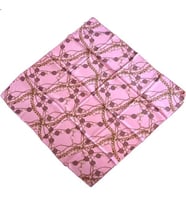 Aker Sura İpek Eşarp 36754 Pembe Karışık Desen