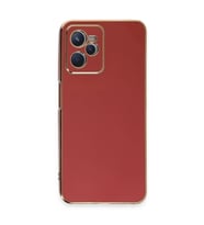 Realme C35 Kılıf Volet Silikon - Kırmızı