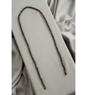 Hematit Doğal Taş Mat Siyah Dikdörtgen Kesim 3x5mm Dizi [AA]