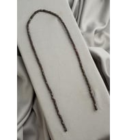 Hematit Doğal Taş Mat Siyah Dikdörtgen Kesim 3x5mm Dizi [AA]