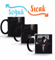 O Castigador The Punısher Sihirli Kupa Bardak Porselen