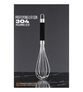 Modacar Karbon Çelik Çırpıcı 304 Paslanmaz Çelik Yumurta ve Sos Çırpıcı Çırpma Teli