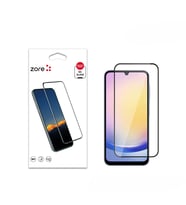 Samsung Galaxy A25 Uyumlu Zore Kenarları Kırılmaya Dayanıklı Cam Ekran Koruyucu