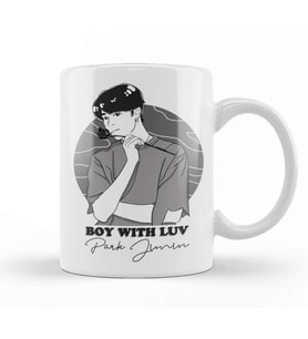 Boy With Luv Bts Park Jimin 02 Kupa Bardak Porselen