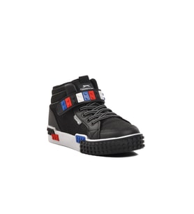 Slazenger North-F Siyah-Beyaz Unisex Çocuk Hi Sneaker