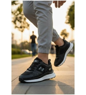 Enoch Erkek Yüksek Tabanlı Retro Tasarım Ortopedik Günlük Spor Ayakkabı Sneaker