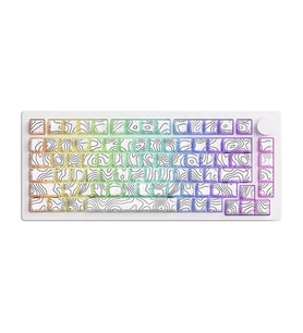 AKKO MONSGEEK M1 V5 Contour Lines White RGB Kablosuz Hotswap Mekanik Gaming Klavye