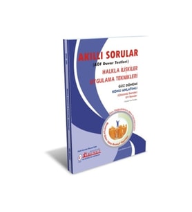 İlkumut Yayınları Aöf Halkla Ilişkiler Uygulama Teknikleri Konu Özetli Akıllı Sorular 2023 Güncel (Çok Renkli)