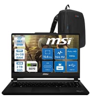 MSI Cyborg 15 Max C13WG-070XTR Intel Core I7 13620H 24GB Ddr5 2tb SSD Geforce RTX5070 100W Gddr7 8gb Freedos 15.6" IPS Fullhd (1920X1080) 144Hz Oyuncu Bilgisayarı 070XTRF09 + Zetta Çanta
