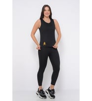 Unisex Termal Sauna Terle Zayıfla Spor Korse Tayt Ve Atlet Takımı