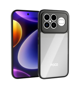 Xiaomi Poco F8 Ultra Uyumlu Kılıf Kamera Korumalı Şeffaf Arka Yüzey Zore New Roll Kapak