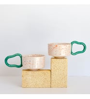 bao bodrum "Blunt Mug No:DK2" Özel Tasarım El yapımı Seramik Kupa (Tekli)