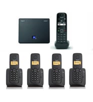 Gigaset As690 IP 5 Dahili Dect Telsiz Kablosuz Telefon Santrali