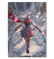 Ahşap Tablo Assassins Creed Odyssey Görseli (35x50 Cm Boyut)