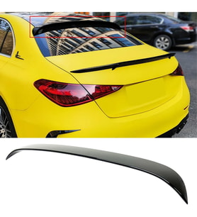 Mercedes C W206 Cam Üstü Spoiler Parlak Siyah Spoyler Plastik İthal 2021+