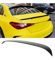 Mercedes C W206 Cam Üstü Spoiler Parlak Siyah Spoyler Plastik İthal 2021+