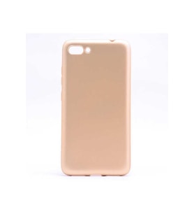 Asus Zenfone 4 Max ZC554KL Uyumlu Kılıf Zore Premier Silikon Kapak (Gold)