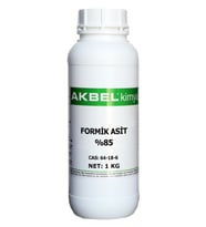 AKBEL FORMİK ASİT %85 1 KG (Beyaz)