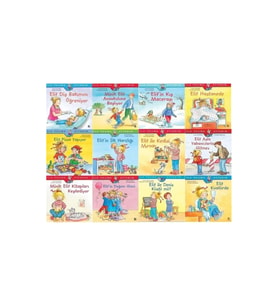 Iş Kültür Yayınları Ilk Okuma Kitaplarım Elif Serisi 12 Kitaplık Set