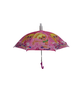 Marlux Bardaklı Korumalı Kız Çocuk Pembe Baskılı Şemsiye  M21MARC60R001