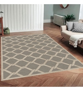 Rovigo Home Dijital Baskı Yıkanabilir Kaymaz Taban Salon Halısı Ve Yolluk RV105-FNL411 (Bej)