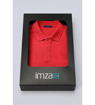 Kırmızı Polo Yaka Pike Kısa Kol Slim Fit Pamuklu Hediye Kutulu Tişört 1011260169