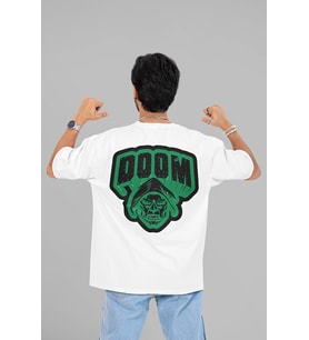 Doctor Doomsday Baskılı Unisex Oversize Marvel Karakter Tişört