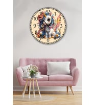 bilge Tasarım Çocuk Odası Duvar Saati 30 x 30 CM (Karışık)