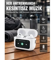 Otomatik Bağlantılı Bluetooth Kulaklık Anc Özellikli Su Ve Ter Dayanıklı Yeni Nesil