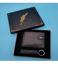 Hediyelik Cüzdan Anahtarlık Set