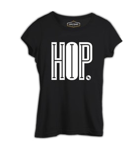 Hip Hop O Siyah Kadın Tshirt