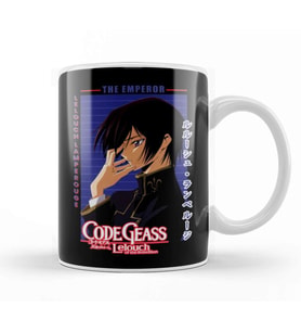 Code Geass Lelouch Lamperouge Kupa Bardak Porselen