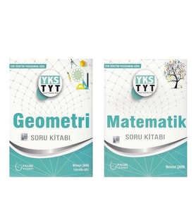 Palme Yayınları TYT Matematik ve Geometri Soru Bankası Seti 2 Kitap
