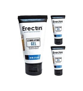 Süper Erectin Erectin 60 ml 3 Kutu Cxnt / Erkekler Için Gel