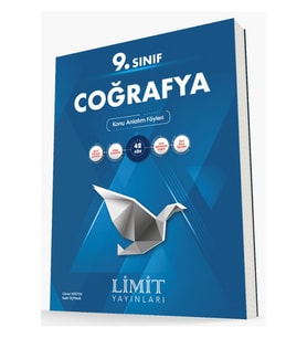 Limit Yayınları 9. Sınıf Coğrafya Konu Anlatım Föyleri / Kadir Üçpınar / Limit Yayınları / 9786052754054 (Çok Renkli)