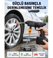 Taşınabilir Akülü Araba Yıkama Makinesi 1.7 MPa Basınçlı ve Ergonomik Tasarımlı