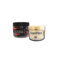 Variflex 100 ml Varis & Selülit Kremi  + Kadınlara Yağ Yakıcı Kas Yapıcı Krem Eelhoe Fat Burner Woman Yaza Hazırlık Seti