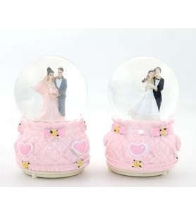 Işıklı Müzikli Kar Küresi 13 Cm Alk1787