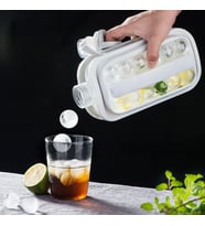 Bpa Içermeyen Pratik Taşınabilir Top Küre Buz Yapıcı Şişe & Su Şişesi Buz Kalıbı